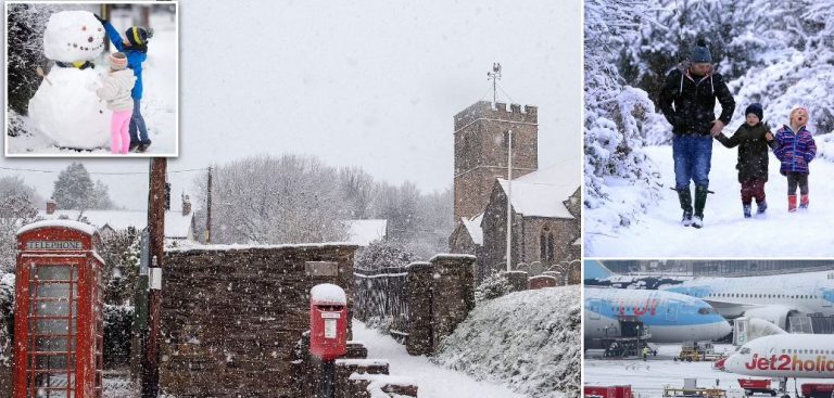 Dëbora dhe ngrica ‘gjunjëzojnë’ Britaninë, anulohen fluturimet dhe udhëtimet e metrosë