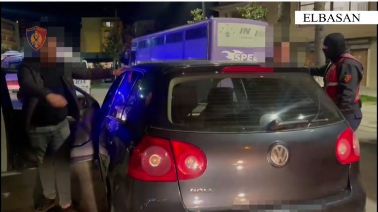 Policia e Elbasanit arreston disa persona