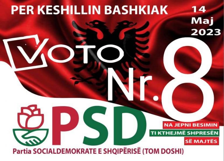 ERION MURATAJ I PARI QË NXJERR BANERIN E FUSHATËS NË ELBASAN ME NUMËR DHE SLOGAN!