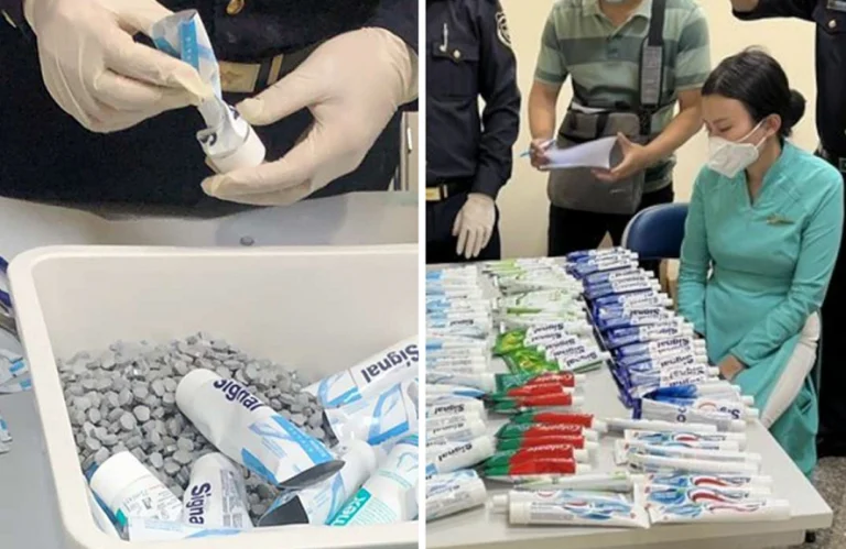 Vietnami shokohet nga trafiku i drogave në tubetat e pastës së dhëmbëve (fotot)