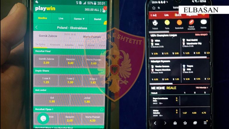 Elbasan/Vihet në pranga 1 shtetas që u kap në flagrancë në një lokal, duke vënë baste sportive, me anë të aparatit celular.