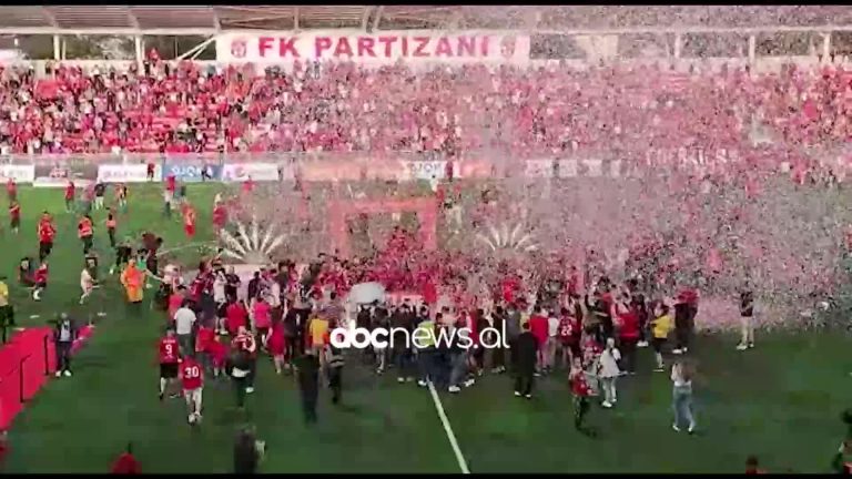 Triumfon Partizani, “Të kuqtë” shpallën për herë të 17 kampionë të Shqipërisë