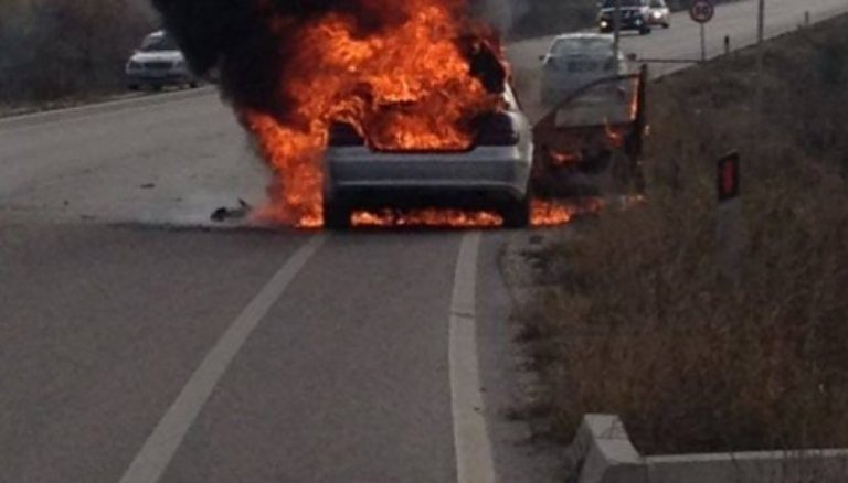 LAJM I FUNDIT/ Një i vrarë dhe një i plagosur në Rinas, digjet automjeti në Fushë-Krujë