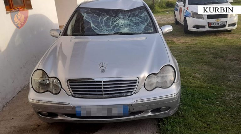 Përplasi për vdekje 38 vjeçari dhe u largua, Policia arreston shoferin dhe gjen Mercedesin e aksidentuar (EMRAT-FOTO)