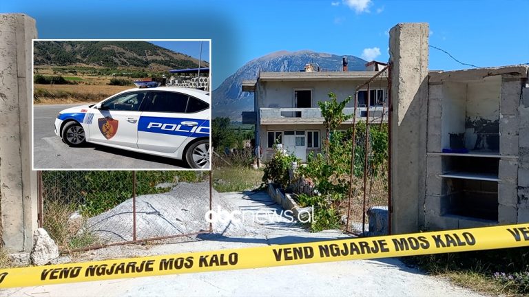 Aksion i policisë, grupi hetimor dhe shirit, kjo është situata në banesën e 46-vjeçares që u vra nga bashkëshorti në Maliq