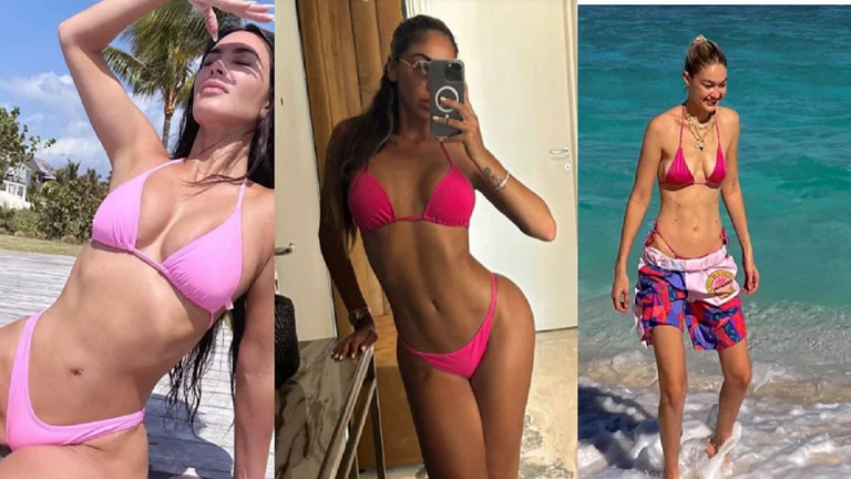 Barbie në plazh! VIP-at botërorë që preferuan bikini rozë, edhe vajzat shqiptare bien pre e ‘efektit pink’