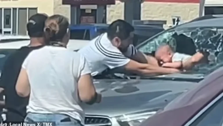 E harruan brenda makinës në 38°C, babai tenton të thyejë xhamin për të shpëtuar foshnjën