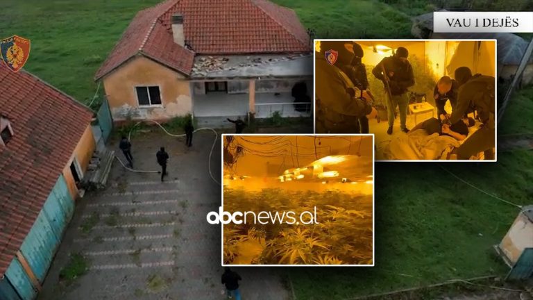 Djalin e “zgjojnë” nga gjumi, momenti kur policia kryen aksionin në “shtëpinë e barit” në Trush
