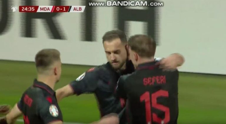 Shqipëria shënon golin e parë