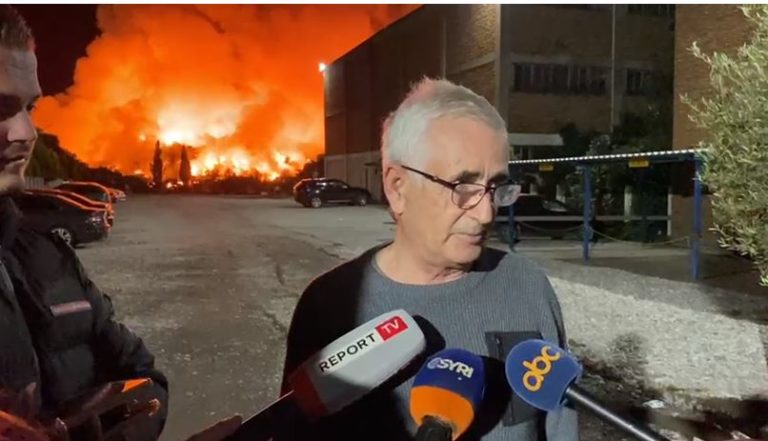 Flet drejtuesi teknik i KURUM, materialet që po digjen të rrezikshme për shëndetin