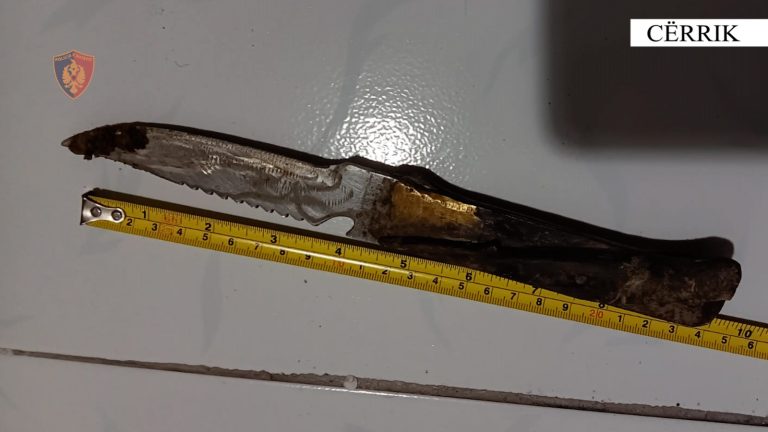 Cërrik / Goditi me mjet prerës, një 35-vjeçar,arrestohet 51 vjeçari