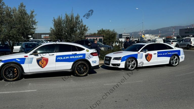 I prijnë eskortës së Blinkenit, ja të kujt janë dy makinat luksoze