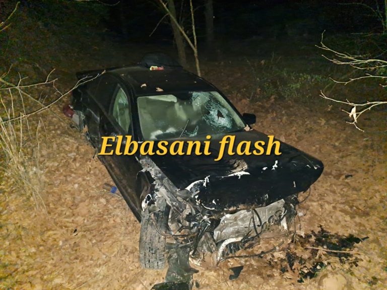 Policia e Elbasanit arreston shoferin 21-vjeçar që shkaktoi aksidentin me vdekje ne Prrenjas