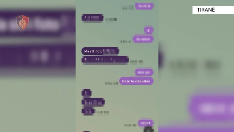 “Do të vr*s veten”, publikohet biseda, i riu kërcënonte 15-vjeçaren në Tiranë, i kërkonte foto dhe video intime (Emri)