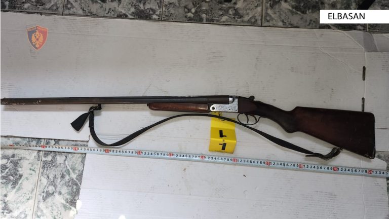 Tregan/ Mbante armë zjarri pa leje, arrestohet 61 vjeçari