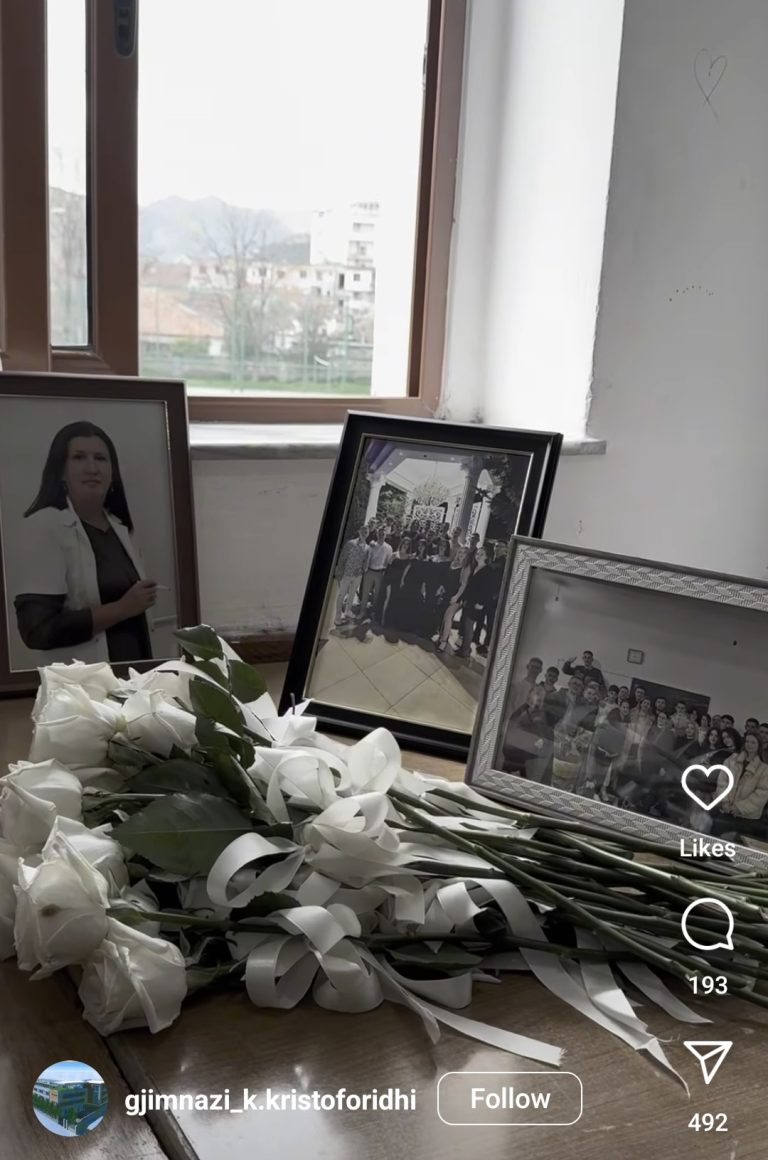 Video/ Mësuesja nga Elbasani ndahet nga jeta, nxënësit bëjnë gjestin e veçantë