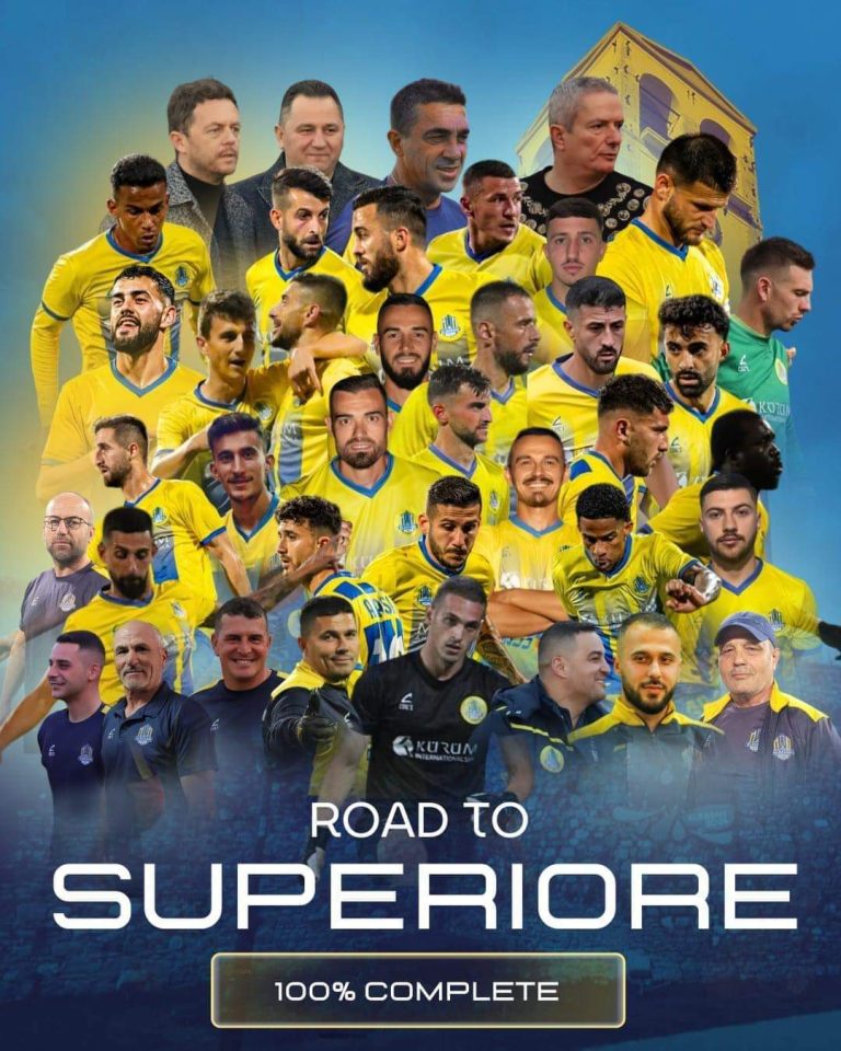 Elbasani në superiore. Murataj : Ben Laze krenar nga atje lart për ju.