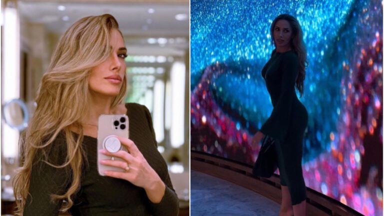 FOTO/ Ledina Çelo mahnit me pozat me bikini nga plazhi! Këngëtarja shqiptare shfaqet në top formë