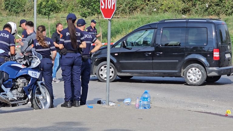 Aksident në Elbasan (Video)