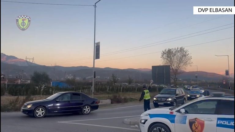Policia Rrugore e Elbasanit, në gatishmëri të plotë për të lehtësuar qarkullimin për shkak të fluksit