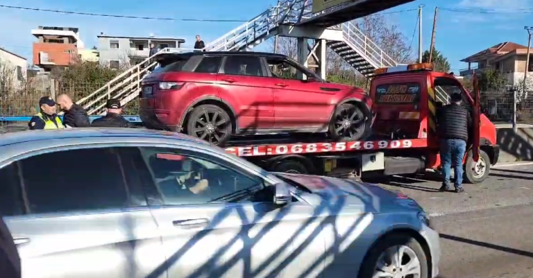 Përplasje zinxhir në autostradën Durrës-Tiranë, aksidente të dyja kahet e lëvizjes