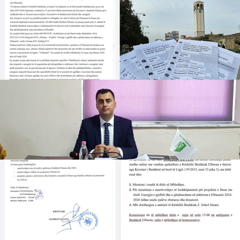 KRYETARI I BASHKISË ELBASAN PROJEKT 600.000 EURO, KËSHILLTARËT E PS, VOTOJNË NË WHATS’UP