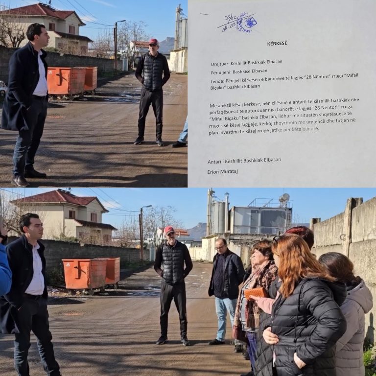 Erion Murataj depoziton kërkesën e banorëve të lagjes “28 Nëntori” pas takimit me ta!