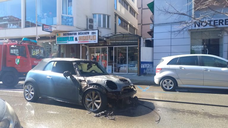 Digjet makina në Elbasan (Video)