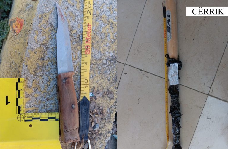 Cërrik/ Tentoi të vriste me mjet prerës (thikë), një 37-vjeçar, arrestohet menjëherë, autori.