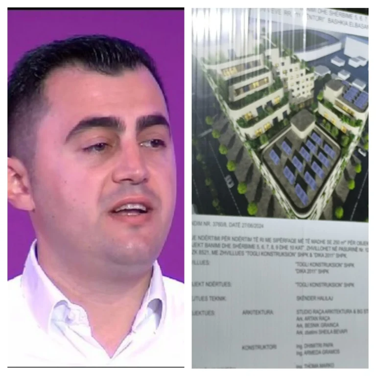 Kryebashkiaku i Elbasanit Gledian Llatja i jep babait të tij leje për pallate.Nënkryetarja refuzon të firmosë, vula i kalon Asim Sulës