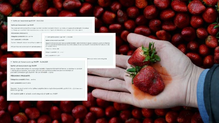 Alarm në treg/ Luleshtrydhet me pesticide të rrezikshme mbushin Shqipërinë, tri ngarkesa hynë nga Greqia në javët e fundit