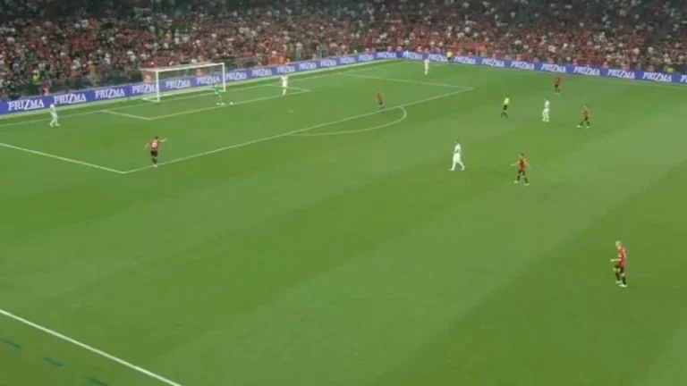 Mbyllet pjesa e parë në barazim pa gola. Manaj humb shansin e artë për Shqipërinë