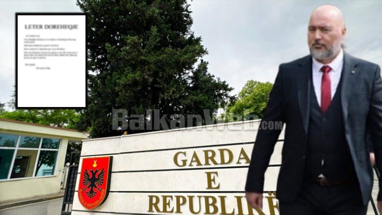 Komandanti i Gardës së Republikës, Ermal Onuzi jep dorëheqjen