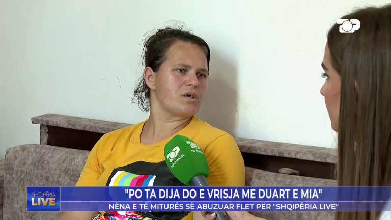 Po ta dija, do ia merrja jetën me duart e mia”/ Nëna e 12-vjeçares së abuzuar seksualisht flet për “Shqipëria Live”: Vajza tregoi se i ati e prekte…