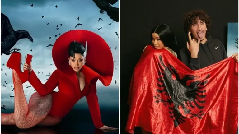 Cardi B mbështillet me flamurin kuqezi, gjesti që ndezi rrjetin