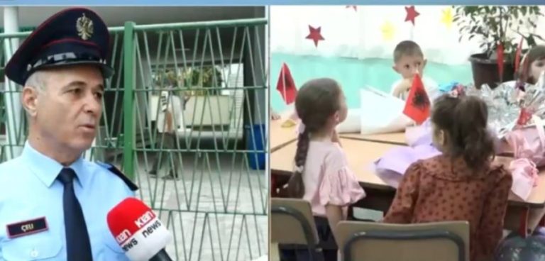 Drejtori i Rendit Agron Çeli thirrje prindërve: Kontrolloni çantat e fëmijëve para se t’i nisni për shkollë