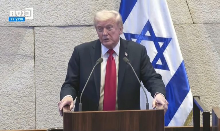Trump i flet parlamentit izraelit: Armët heshtën sot në Tokën e Shenjtë