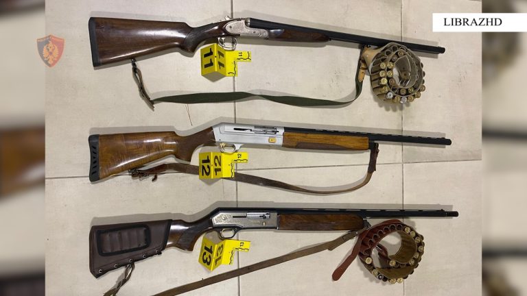 Librazhd/ Arrestohen 3 persona për gjueti të paligjshme