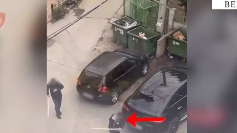 Dëmtojnë makinën, pronari nuk kallëzon. Policia zbardh ngjarjen pas pamjeve filmike