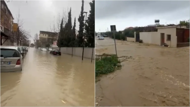 Hamallaj kthehet në “liqen”, përmbytjet nga reshjet krijojnë situatë të rënduar për banorët