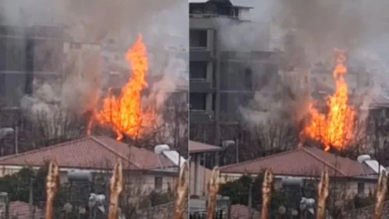Përfshihet nga flakët një banesë në Elbasan