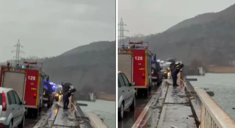 Aksident i rëndë në Vaun e Dejës, makina përfundon në ujë, shpëtojnë mrekullisht tre persona