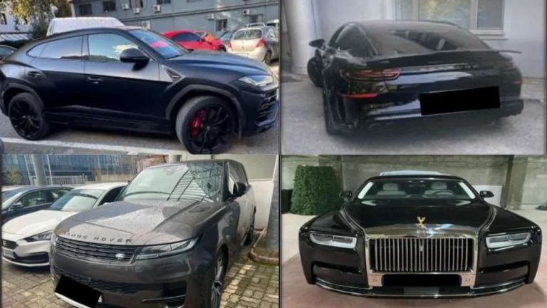 FOTOT/ Lexus, Lamborghini, Porsche, makinat luksoze që ranë në rrjetën e Agjencisë së Pasurive të Sekuestruara