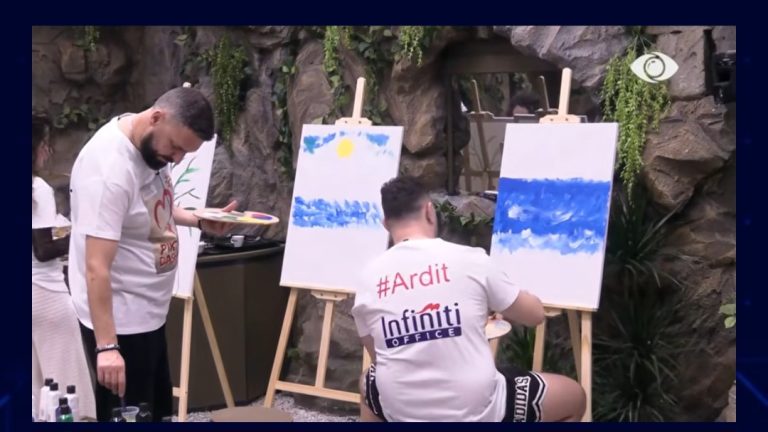 Banorët nisin me pikturat e tyre për të shprehur dashurinë