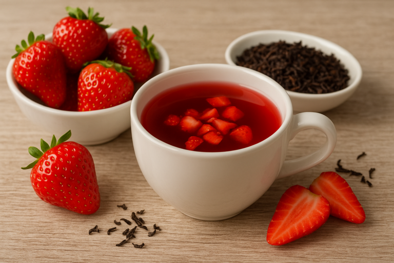 Zbuloni përfitimet e çajit të luleshtrydhes dhe vetitë e tij antioksiduese