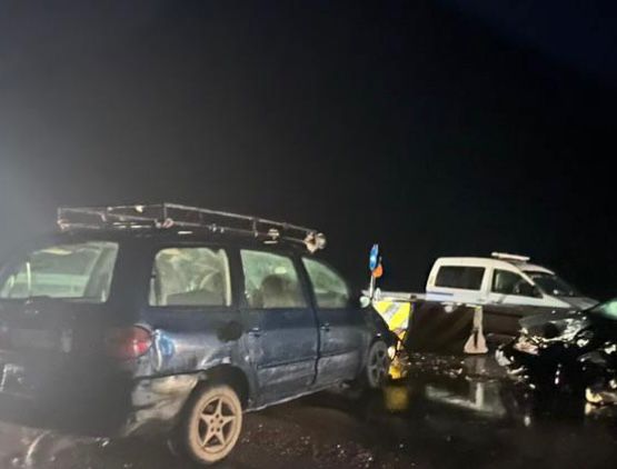 Aksident me dy të plagosur në Labinot Fushë