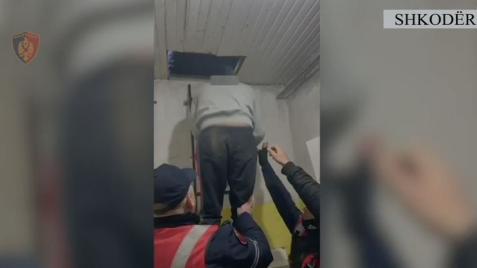  Ishte fshehur në tavan   Dështoi të grabiste zyrën e Postës Shqiptare dhe një market  kapet  skifteri  në Shkodër